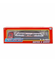 Road Masters Metro ve Çekici Beyaz Vagonlu