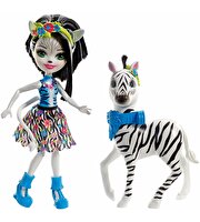 Enchantimals Bebekleri ve Hayvan Arkadaşları Zelene Zebra ve Hoofette FKY75