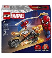 LEGO Marvel Örümcek Adam, Ghost Rider Motosikletine Karşı 76335