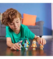 Bluey 4'lü Figür Seti Bluey & Family