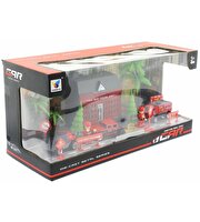 Aksesuarlı Metal İtfaiye Seti