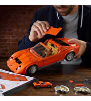 Mattel Brick Shop Hot Wheels ’71 Lamborghini Miura P400 SV Yapım Seti JHF61