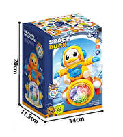 Space Duck Işıklı Müzikli Dans Eden Ördek Robot