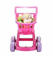 Market Alışveriş Arabası Pembe