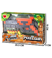 Pixel Gun Dart Atan Tabanca Turuncu 26 Cm