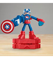 Play Doh Marvel Figürü ve Oyun Hamuru Seti Captain America G0056