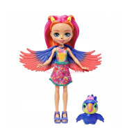 Enchantimals Popüler Karakter Bebekler Trippi Toucan ve Canopy HRX83