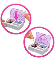 Barbie Unboxed Glam Party Serisi Mor Işıltılı Bebek JFY66