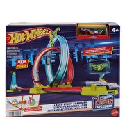 Hot Wheels Neon Yarışlar Çifte Çemberde Yarış Seti HPC05