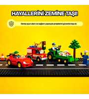 Esnek Blok Zemin Beyaz