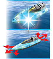 Silverlit Exost Aqua Lights Uzaktan Kumandalı 1:18 Sürat Teknesi