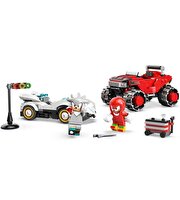 LEGO Sonic the Hedgehog Silver’ın Arabası Knuckles’ın Canavar Kamyonuna Karşı 77118