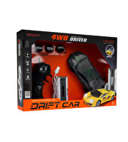 Şarj İstasyonlu Uzaktan Kumandalı Drift Gri Araba