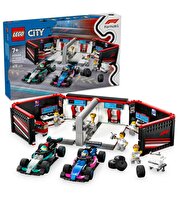 LEGO City F1 Garajı ve Mercedes-AMG ve Alpine Arabaları 60444