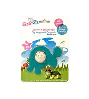 LC Sevimli Kamplumbağa Diş Kaşıyıcı Çıngırak Mavi