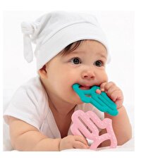 Silikon Diş Kaşıyıcı Pembe