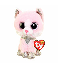 Ty Beanie Boo Fiona Pembe Kedi 15 cm.