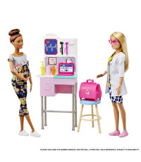 Barbie Bebek Doktor ve Oyun Seti GWV01