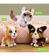 Sesli ve İnteraktif FurReal A-Lots Bernedoodle Peluş 28056