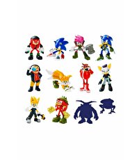Sonic Prime 12'li Gizemli Figür Seti Seri 1