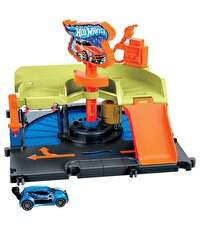 Hot Wheels Şehir Hayatı Serisi Araba Yıkama İstasyonu Oyun Seti HDR27