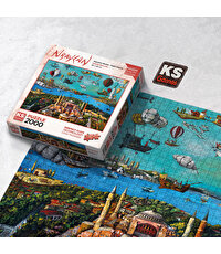 Ks Games Migration Routes Hagia Sophia 2000 Parça Puzzle