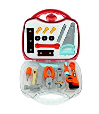 18 Parça Kırmızı Çantalı Tamir Seti