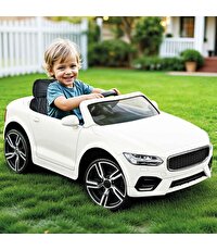 Dolu Grandex Uzaktan Kumandalı 12 Volt Beyaz Akülü Araba