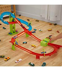 Hot Wheels Neon Yarışlar Çoklu Yarış Heyecanı Pist Seti HPC07