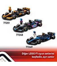 LEGO Speed Champions MoneyGram Haas F1 Team VF-24 Yarış Arabası 77250