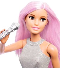 Barbie Kariyer Bebekleri Pop Star Bebek ve Mikrofonu FXN98