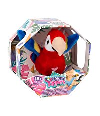 Happy Yappers Slap Bant Kırmızı Konuşan ve Taklit Eden Papağan