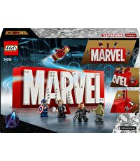 LEGO MARVEL Logosu ve Mini Figürleri 76313