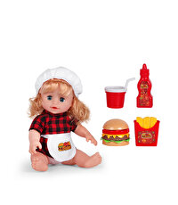 Maide Bebek Burger Yiyor Sarışın