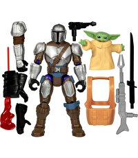 Star Wars Mixmashers Deluxe Fi̇gür The Mandalorian and Grogu