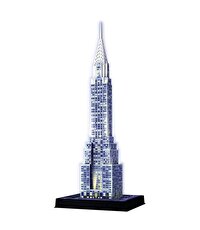 Chrysler Binası-Night Puzzle 3D 216 Parça