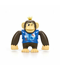 Chimpy Robot Mavi T-Shirtlü