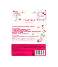 Lukky Yıldız Baskılı Yapışkanlı Takma Tırnak Seti