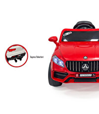 Maestro 12 Volt Akülü Araba Kırmızı