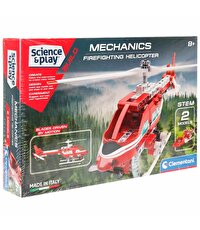 Clementoni Bilim ve Oyun: Mechanics Firefighting Helikopter