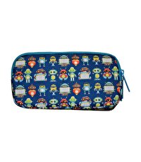 Kaukko Kids&Love 3 Bölmeli Sweet Robot Kalem Çantası