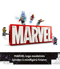 LEGO MARVEL Logosu ve Mini Figürleri 76313