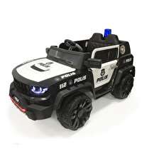 İzni̇k Poli̇s 12 Volt Akülü Araba