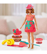 Play Doh Barbie Çiçekli ve Püsküllü Seti G1360