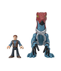 Imaginext Jurassic World Araçlar Therizinosaurus ve Owen GVV63