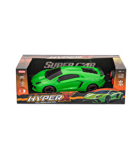 1:12 Ölçekli Hyper X Şarjlı Uzaktan Kumandalı Araba Yeşil