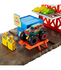 Hot Wheels Monster Trucks Patlama İstasyonu Oyun Seti HFB12