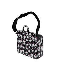 Kuromi Desenli Termal Beslenme Çantası Siyah