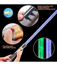 Gezegen Savaşçısı Mavi Lazer Kılıç