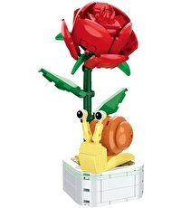 Mega Çi̇çekler ve Böcekler Yapı Blokları Salyangoz